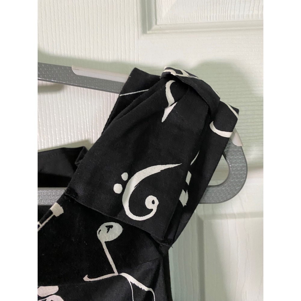 Lindy Bop Musical Note Print Vintage Swing Dress Black White Retro Rockabilly 12 - Picture 3 of 12